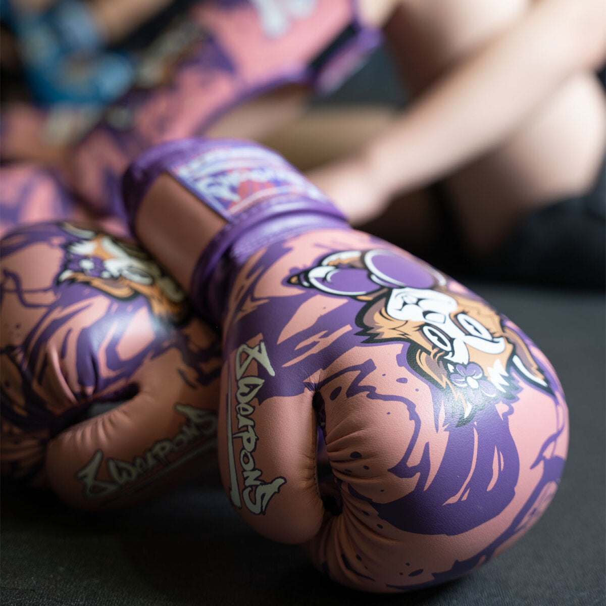8 WEAPONS Boxing Gloves, Kids, Jenny, pink
