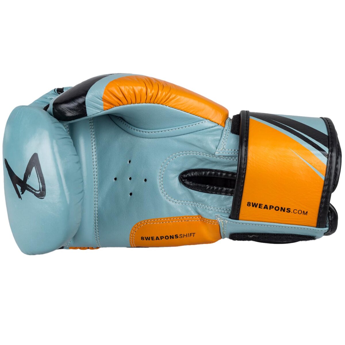 8 WEAPONS Boxing Gloves, Shift, ice-grey-orange