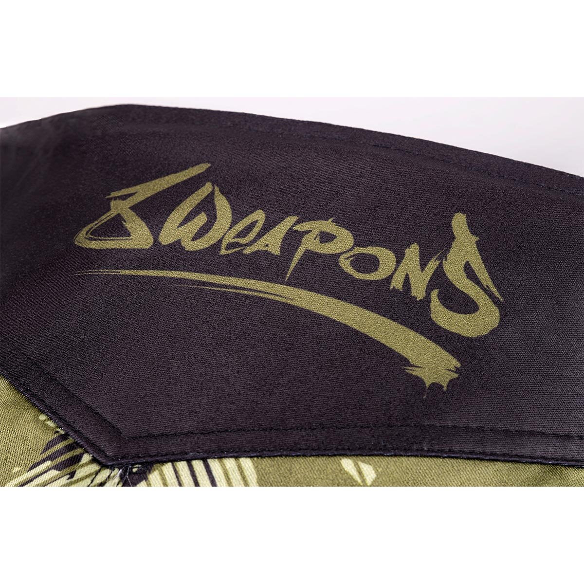 8 WEAPONS Fight Shorts, Hit 2.0, olive-black