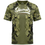 8 WEAPONS Functional T-Shirt, Hit 2.0, olive-black