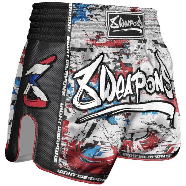 8 WEAPONS Muay Thai Shorts, Cut like a Blade 2.0