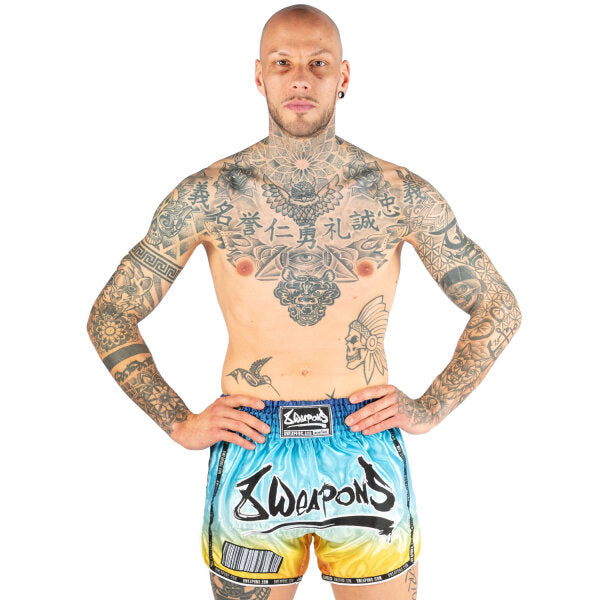 8 WEAPONS Muay Thai Shorts - Vivo Sunrise