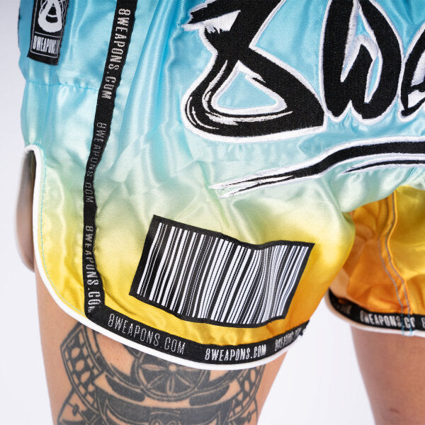 8 WEAPONS Muay Thai Shorts - Vivo Sunrise