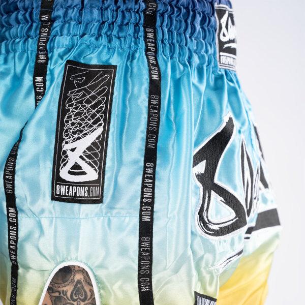 8 WEAPONS Muay Thai Shorts - Vivo Sunrise