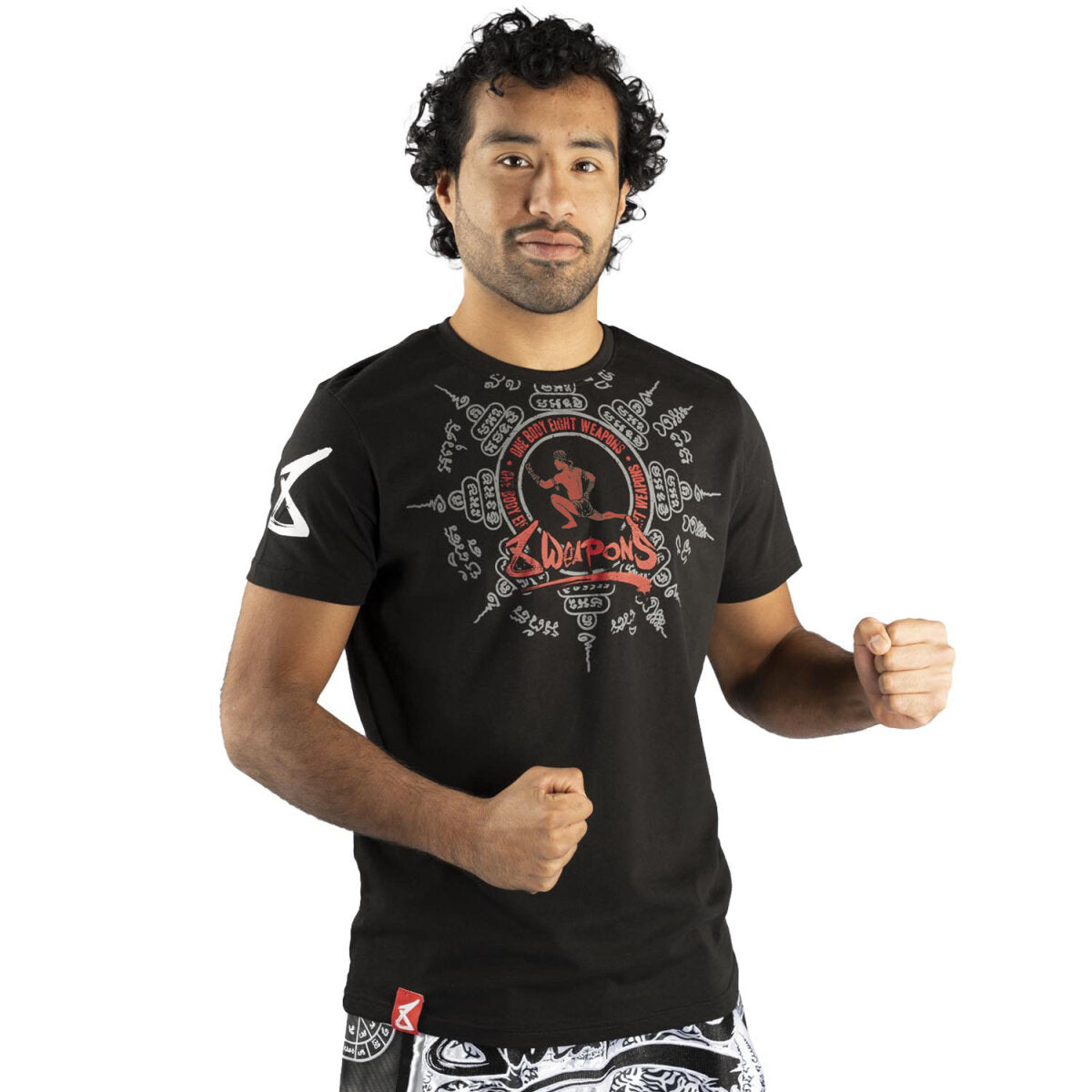 8 WEAPONS T-Shirt, Eight Ways Yant, black