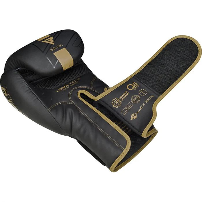 RDX F6 Kara Boxing Training Gloves Golden