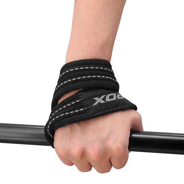 RDX weight lifting 8 Figure Strap Black/White