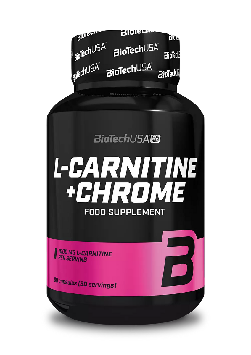 L-Carnitine + Chrome - 60 Kapseln