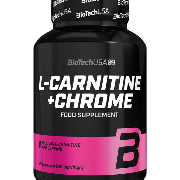 L-Carnitine + Chrome - 60 Kapseln