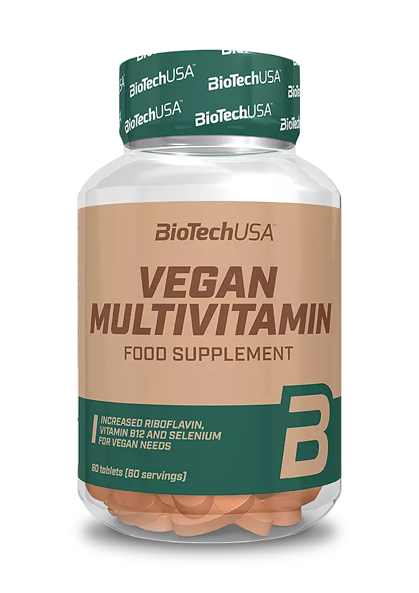 Vegan Multivitamintabletten - 60 Stück Tabletten