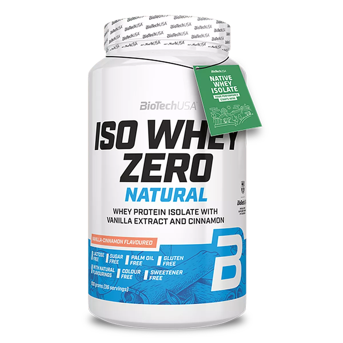 Iso Whey Zero lactose free natural