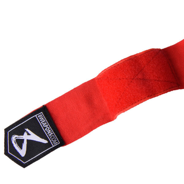 8 WEAPONS Handbandagen, halbelastisch, 2 m, rot