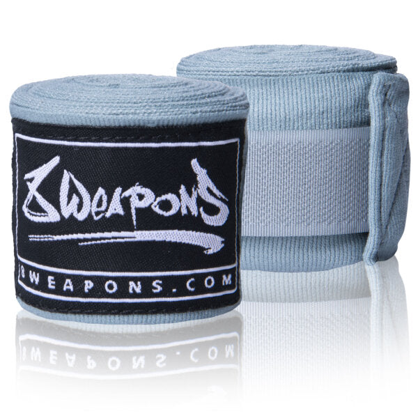 8 WEAPONS Handbandagen, halbelastisch, 3,5 m, grau