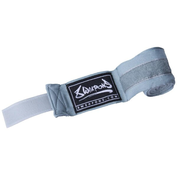 8 WEAPONS Handbandagen, halbelastisch, 3,5 m, grau