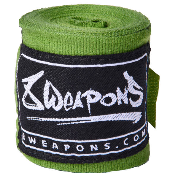 8 WEAPONS Handbandagen, halbelastisch, 3,5 m, oliv
