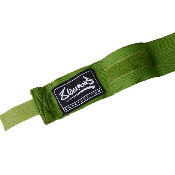 8 WEAPONS Handbandagen, halbelastisch, 3,5 m, oliv