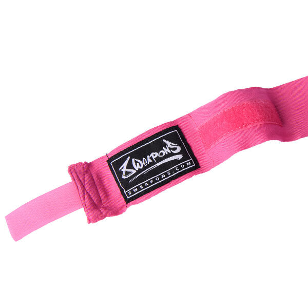 8 WEAPONS Handbandagen, halbelastisch, 3,5 m, pink
