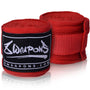 8 WEAPONS Handbandagen, halbelastisch, 3,5 m, rot