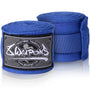 8 WEAPONS Handbandagen, halbelastisch, 5 m, blau