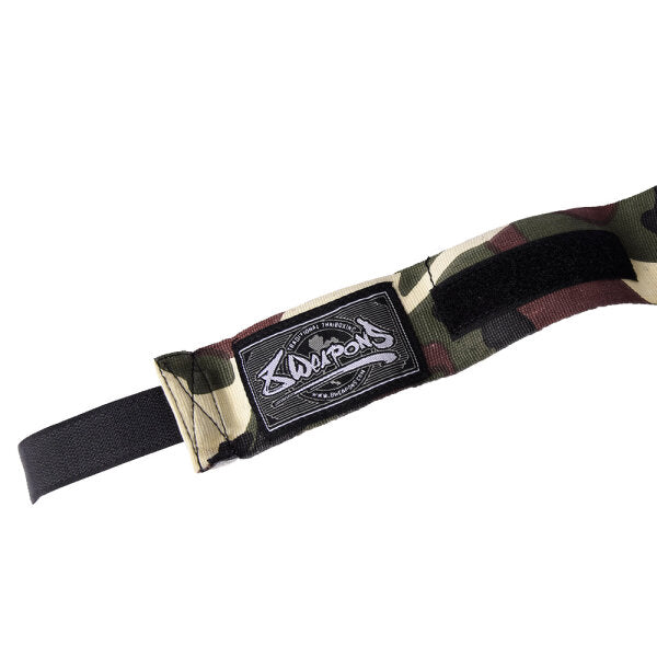 8 WEAPONS Handbandagen, halbelastisch, 5 m, camo