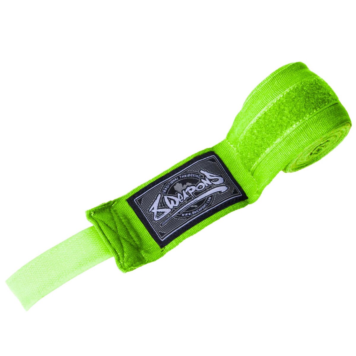 8 WEAPONS Handbandagen, halbelastisch, 5 m, grün