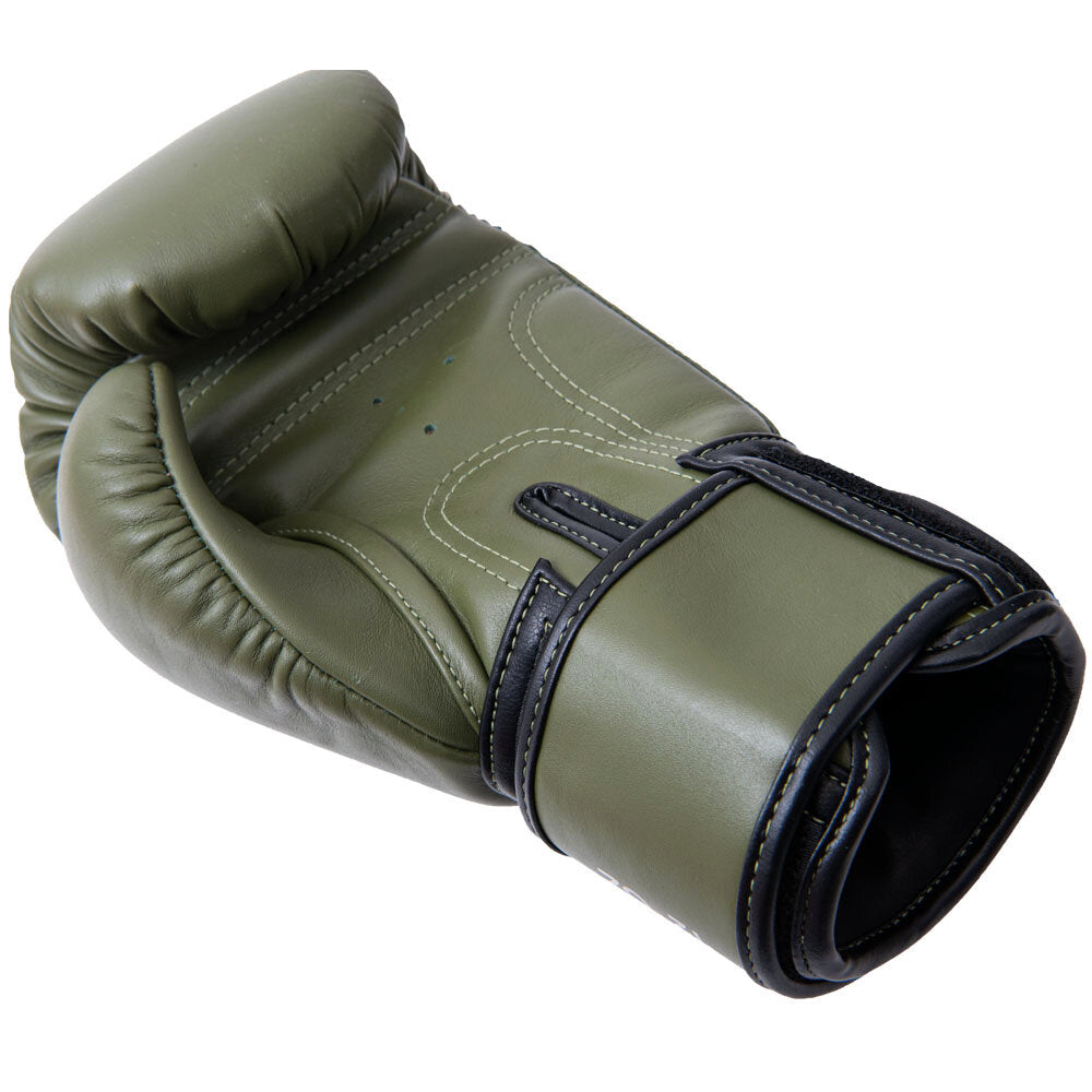 8 WEAPONS Boxing Gloves, BIG 8 Premium, olive
