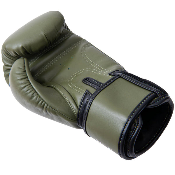 8 WEAPONS Boxing Gloves, BIG 8 Premium, olive