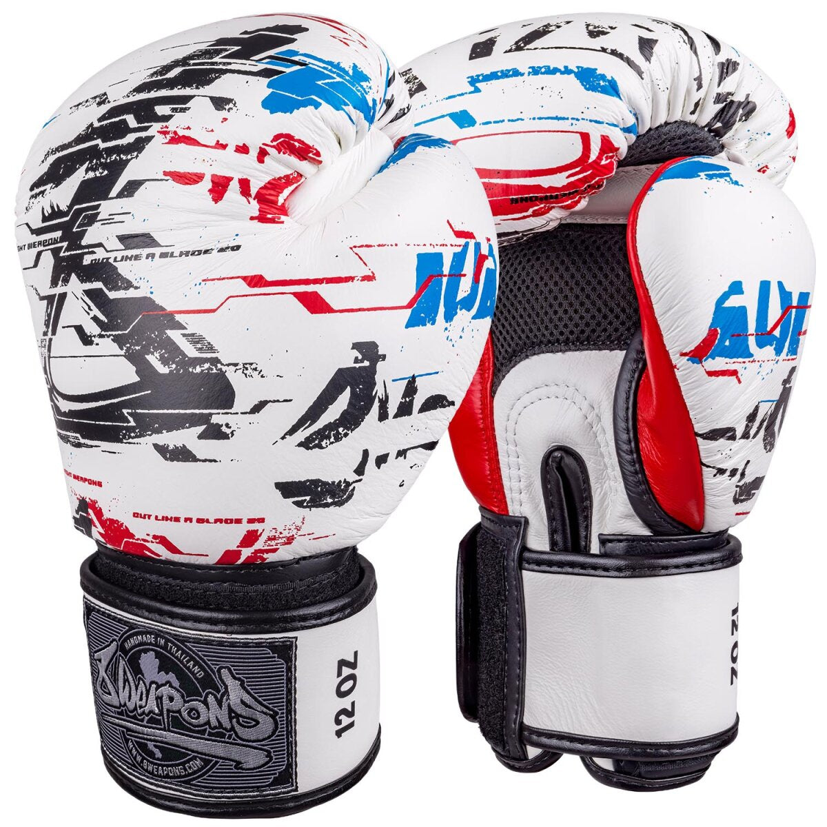 8 WEAPONS Boxing Gloves, Cut like a Blade 2.0, white