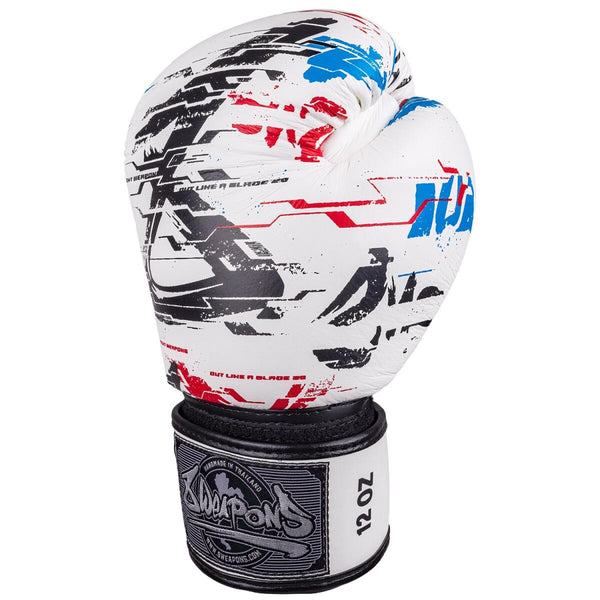 8 WEAPONS Boxing Gloves, Cut like a Blade 2.0, white