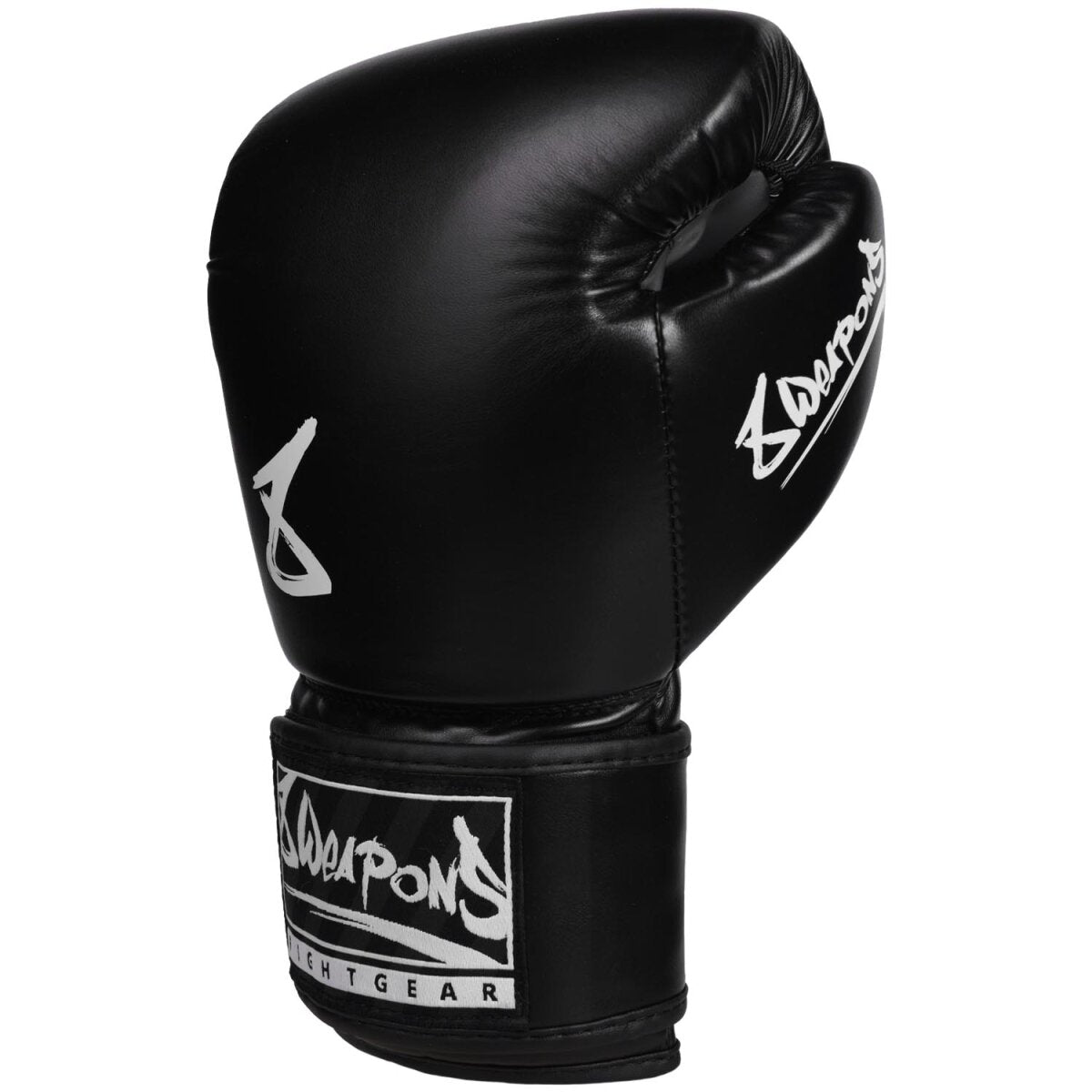 8 WEAPONS Boxing Gloves, Pure, black-white