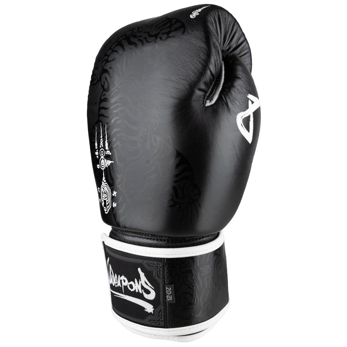 8 WEAPONS Boxing Gloves, Shift, black-matt