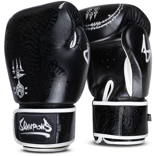 8 WEAPONS Boxing Gloves, Shift, black-matt