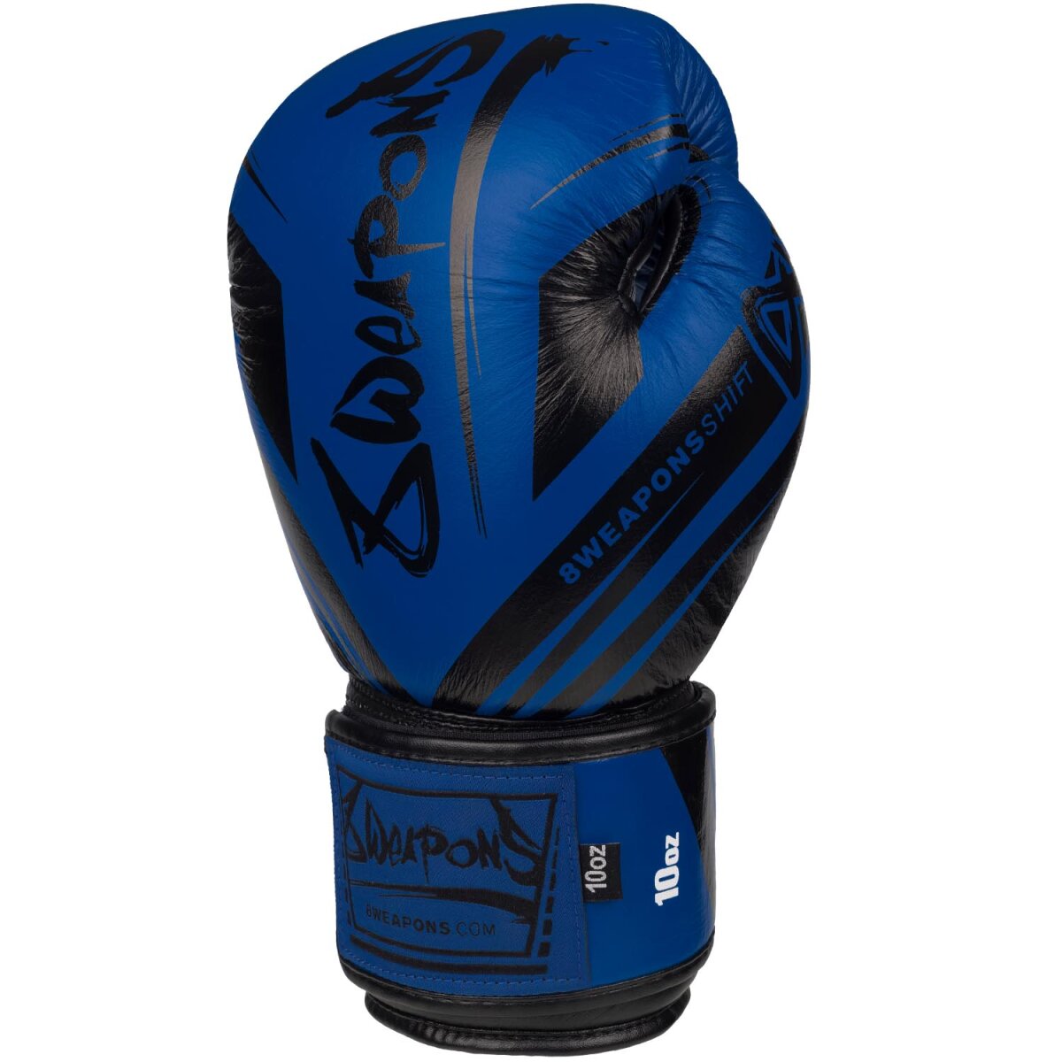8 WEAPONS Boxing Gloves, Shift Competition, blue-black