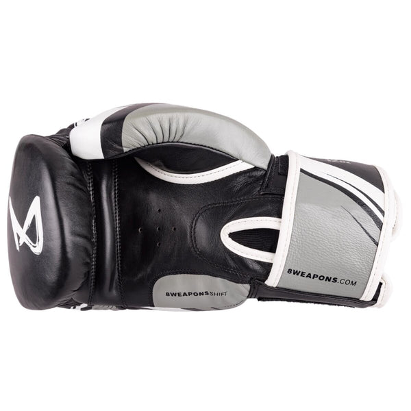8 WEAPONS Boxing Gloves, Shift, black-white