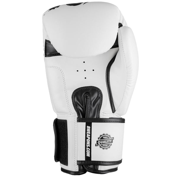 8 WEAPONS Boxing Gloves, Unlimited 2.0, white-black