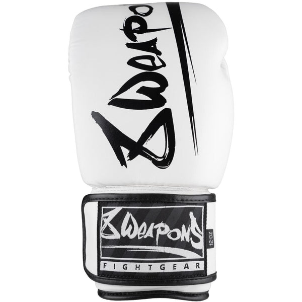 8 WEAPONS Boxing Gloves, Unlimited 2.0, white-black
