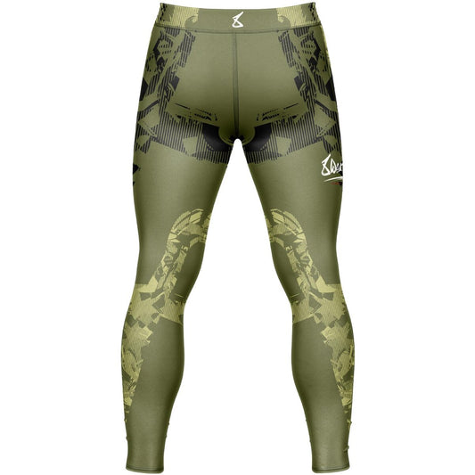 8 WEAPONS Compression Pants, Hit 2.0, olive-black