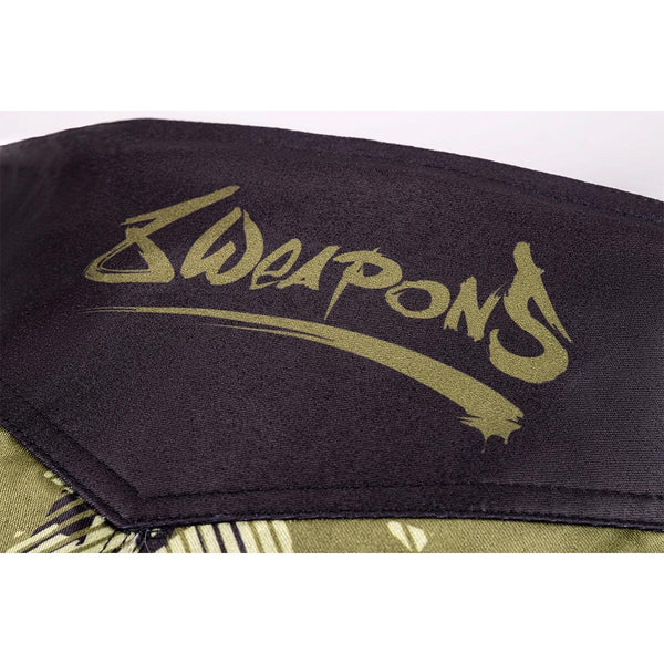8 WEAPONS Fight Shorts, Hit 2.0, olive-black