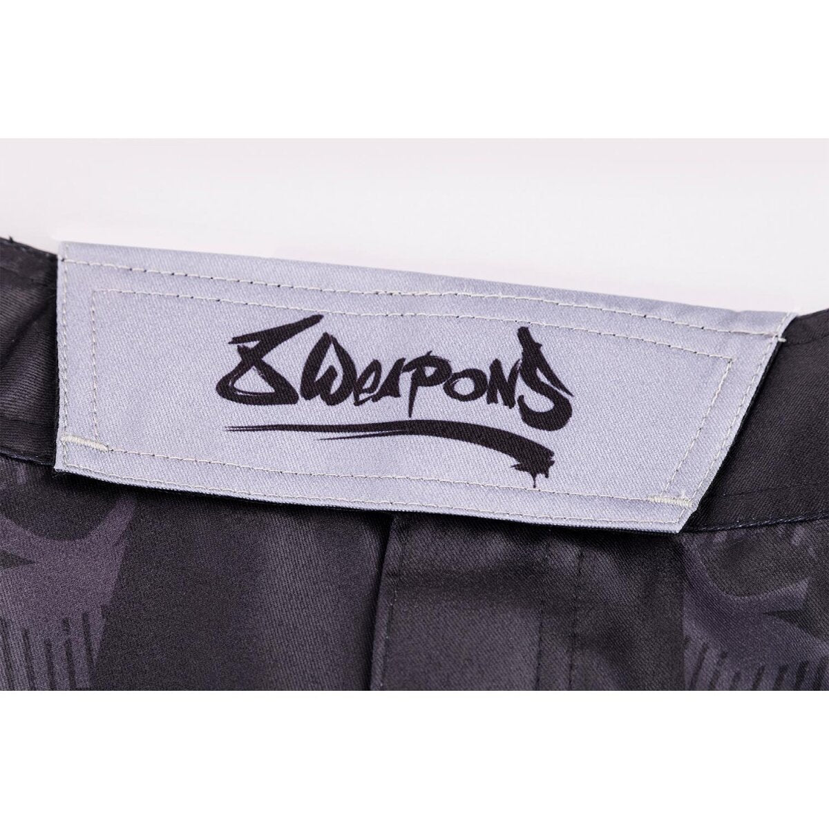 8 WEAPONS Fight Shorts, Hit 2.0, black-red