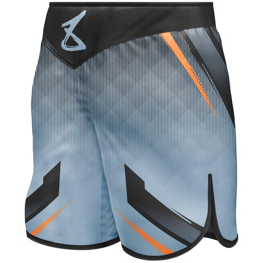 8 WEAPONS Fight Shorts, Shift, ice-grey-orange