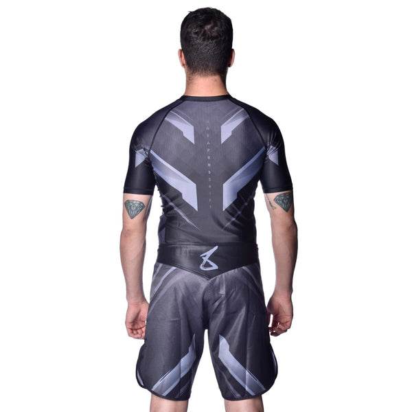 8 WEAPONS Fight Shorts, Shift, black-black