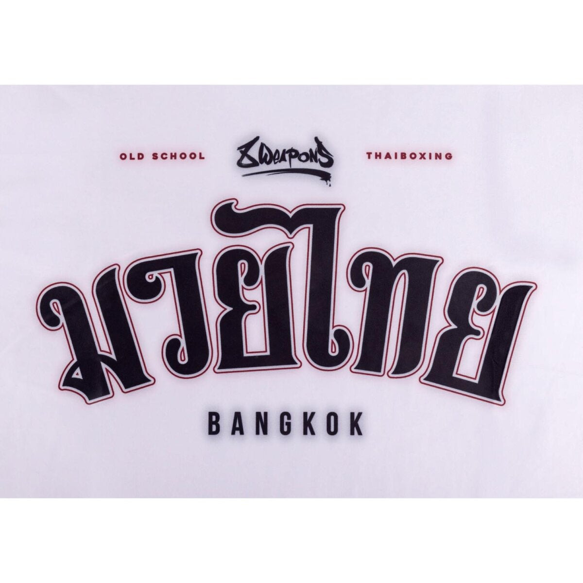 8 WEAPONS Functional T-Shirt, Bangkok, white-black