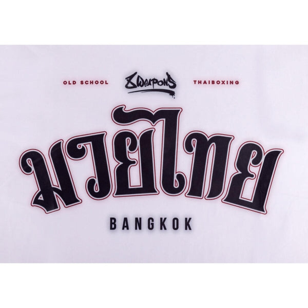 8 WEAPONS Functional T-Shirt, Bangkok, white-black