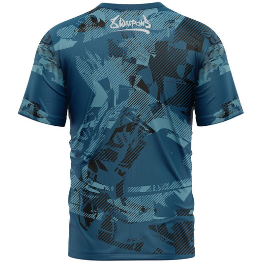 8 WEAPONS Functional T-Shirt, Hit 2.0, navy-black
