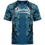 8 WEAPONS Functional T-Shirt, Hit 2.0, navy-black