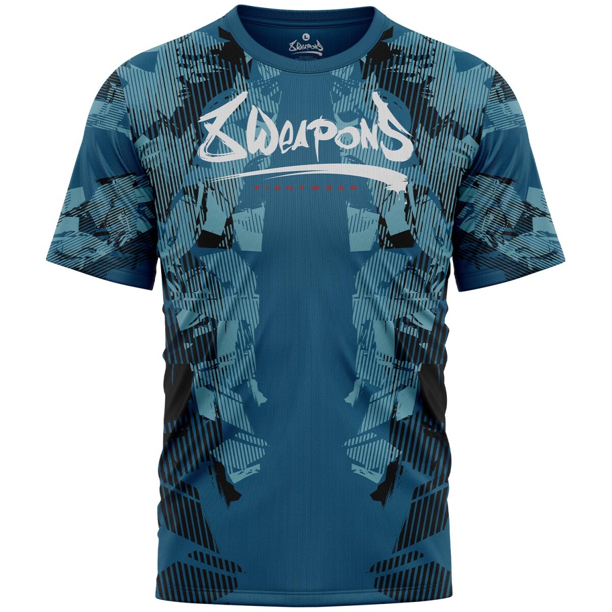 8 WEAPONS Functional T-Shirt, Hit 2.0, navy-black