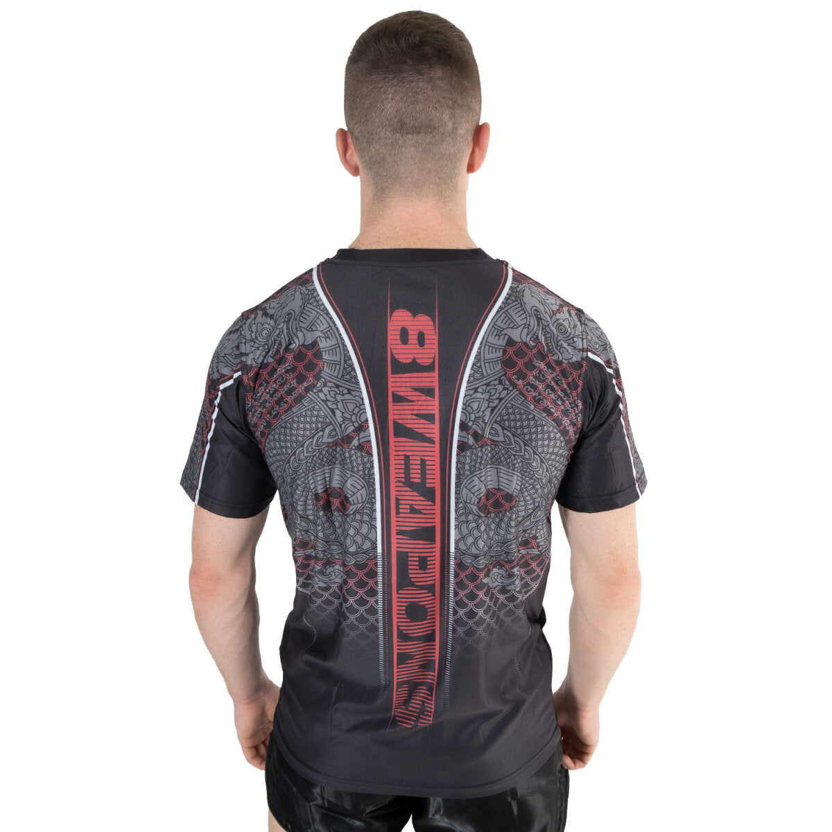 8 WEAPONS Functional T-Shirt, Naga Yant, black-red