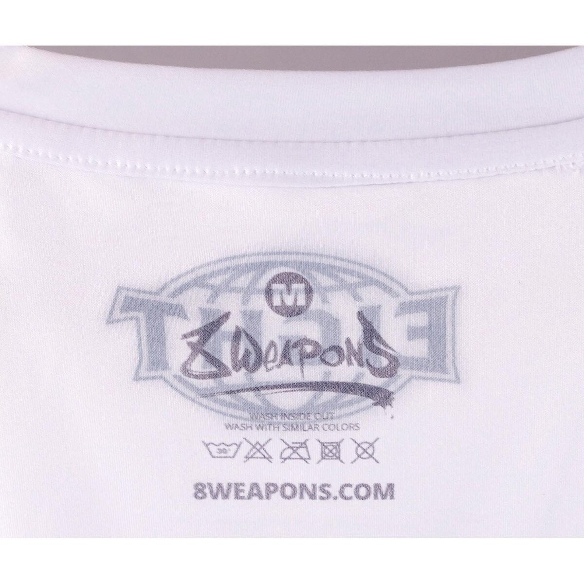 8 WEAPONS Functional Tank Top, Bangkok, white-black