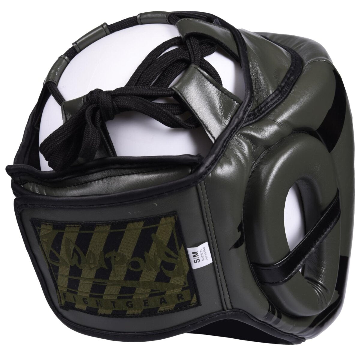 8 WEAPONS Head Guard, Unlimited, olive-black