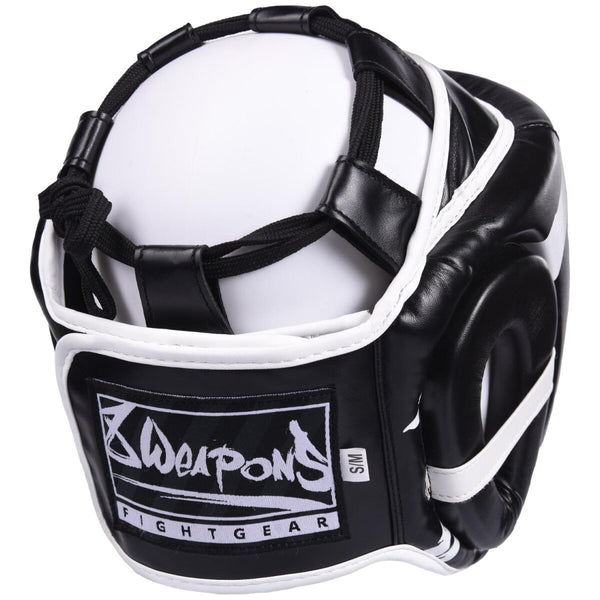 8 WEAPONS Head Guard, Unlimited, black-white